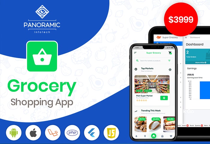 online grocery app development, online grocery app